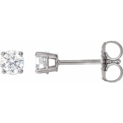 14K White Gold 1/3 CTW Natural Diamond Earrings