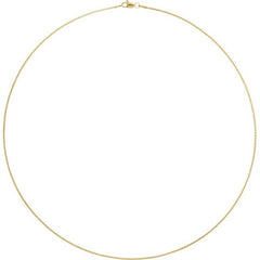 14K Yellow Gold-Filled 1.5 mm Wheat 16" Chain