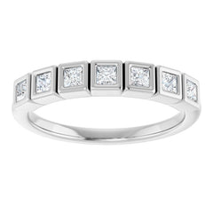 14K White 1/3 CTW Lab-Grown Diamond  Anniversary Band