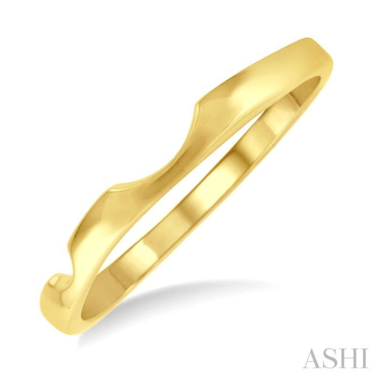 Wedding Band in 14K Yellow Gold