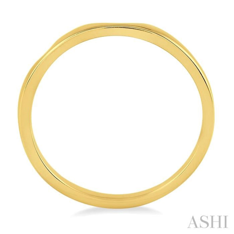 Wedding Band in 14K Yellow Gold