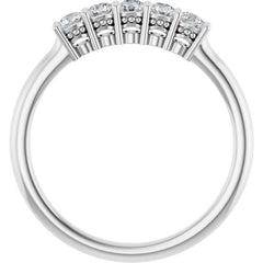 Platinum 1/3 CTW Lab-Grown Diamond  Anniversary Band