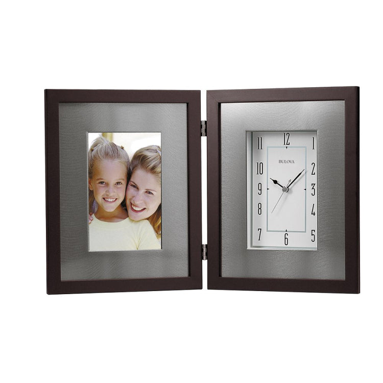 Bulova  Table Top   Picture Frame Clock