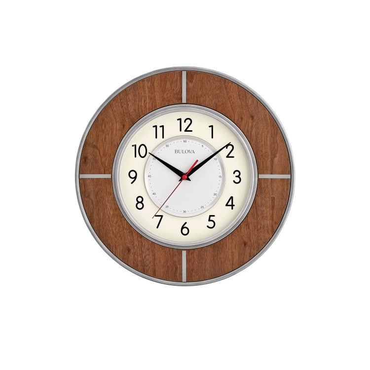 Bulova  Wall   Decorator Clock