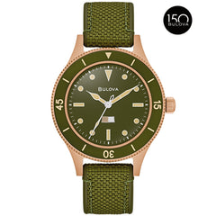 Bulova Bronze #CuSn8 Heritage Mens Watch