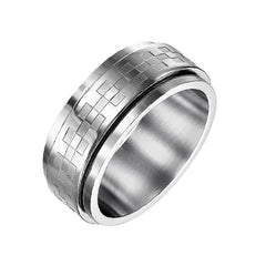 Steel White Ring