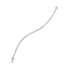 14Kt White Gold Diamond 5Ctw Bracelet