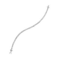14Kt White Gold Diamond 7Ctw Bracelet