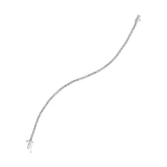 14Kt White Gold Diamond 5Ctw Bracelet