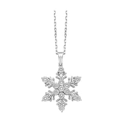Silver Diamond 1/25Ctw Pendant