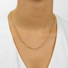14Kt Yellow Gold Diamond 1/2Ctw Necklace
