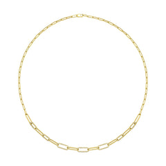 14Kt Yellow Gold Diamond 1/2Ctw Necklace