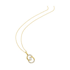 10Kt Yellow Gold Diamond 1/4Ctw Pendant