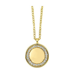 14Kt Yellow Gold Diamond 1/20Ctw Pendant
