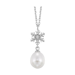 Silver White Pearl Pendant