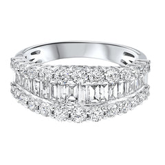 14Kt White Gold Diamond 1Ctw Ring