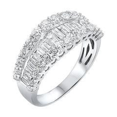 14Kt White Gold Diamond 1 1/2Ctw Ring