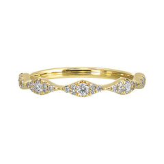 14Kt Yellow Gold Diamond 1/3Ctw Ring