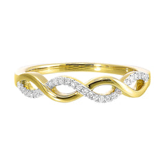 10Kt Yellow Gold Diamond 1/10Ctw Ring