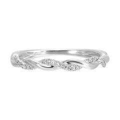 10Kt White Gold Diamond 1/12Ctw Ring