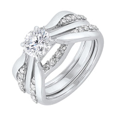 14Kt White Gold Diamond 1/2Ctw Ring